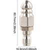 High Pressure Sewer Jet Nozzle 6cm Stainless Steel