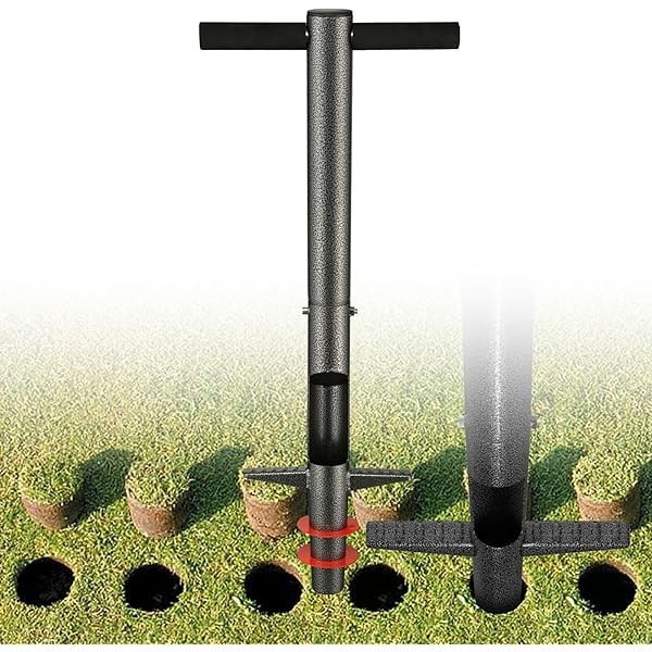 Bulb Planter Tool, 33.5 inch Long Handle Garden Sod Plugger