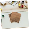 Abaodam 2pcs Thickened Black Walnut Wood Planks DIY Carving Wood