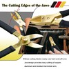 WEDO Brass Diagonal Cutting Pliers 7", Side Cutting Pliers, Side