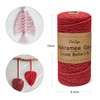 OurTop Premium Macrame Yarn Set of 3, 3 mm x