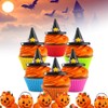 BiaoGan Silicone Cupcake Baking Cups, Multi Color Reusable Muffin Cup