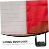 Gadpiparty 2pcs Sliding Closet Door Guides Floor Stopper Hardware for