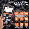 FOXWELL BT705 12-24V Digital Battery Tester Automotive Load Cranking Test