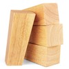 Furniture Feet, Wood, Pack of 4 Furniture Legs, Cone, Table