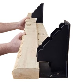 Hang Em Fast Rim Braces - 2X6 Sill Plate and Wall - Easy Installation for Rim Boards on Walls or Sill Plates, Fits 9” to 14” Heights, 1-1/2”, 1-1/4”, 1-1/8”, and 1” Thicknesses - 4 Pack