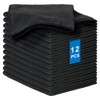 AYESY Microfibre Cleaning Cloth, 12 PCS Highly Absorbent Cleaning Rags