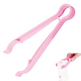 PAVIKE Baby Bottle Grip, Infant Bottle Clip, Baby Bottle Tongs, Bottle Tongs, Forceps Feeding Bottle Clip, Multifunctional Skid Bottle Clipper, Heat Resistant, Multifunctional, Heat Sterilization,