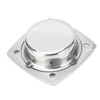 59x59mm Flush Pull Recessed Sliding Pull Handle 316 Stainless Steel
