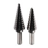 5Pcs Step Drill Bit Set Alloy Steel High Accuracy Multifunctional