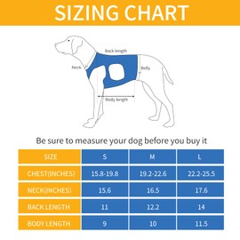 ACDOK Dog Lift Harness Full Body Support & Recovery Sling Pet Lift Vest Adjustable Straps with Handle for Old, Joint Injuries, Arthritis,Disabled Dogs Walk Sturdy and Durable (Navy, X-Small)