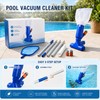 Portable Pool Vacuum Kit for Manual Cleaning – Garden Hose