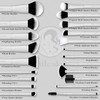 Makeup Brushes Set, Mlemle Professional 25 Pcs Makeup Kit, Include
