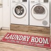 Ottomanson 20" x 59" Laundry Room Rug - Non-Slip Mat