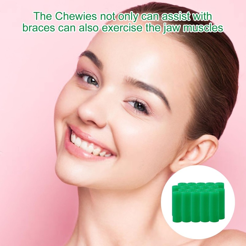 Aligner Chewies for Aligners, Mint-Flavored Aligner Chewies 10-Pack - Enhances