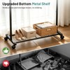 AOODA Short Clothing Rack for Hanging Clothes, Metal Small Clothes