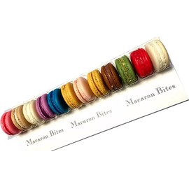 Macarons - Mixed Box of 12 French Macarons, Gourmet Cookie Gift Box, Macaroon