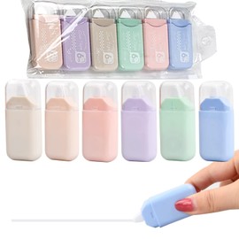 Jidyllic Correction Roller, Correction Mouse, 6 Pieces, Mini Correction Roller, Correction Mouse, Small Correction Roller, Aesthetic Mini Correction Roller for Office, Home Office or School
