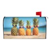 Mantaiyuan Mailbox Cover Funny Tropical Summer Beach Pineapples Mailbox Covers