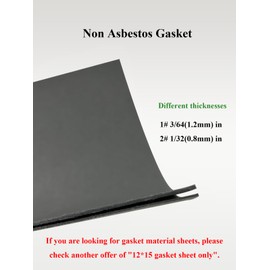 YAMAKATO Gasket Material Non-Asbestos and RTV Gasket Maker Silicone Sealant Sealer (3 oz) Kit