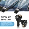 MLY 2 PCS Front Windshield Washer Nozzle, Double-headed Windshield Sprayer