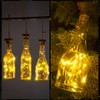 Tuanse 18 Pcs Solar Bottle Lights, 20 LEDs Waterproof Copper