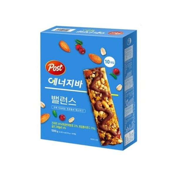 Post Energy Bar Balance 50g x 10 pieces x 2