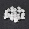 uxcell 20pcs Plastic Gears Model 6x6-2A Reduction Gear Plastic Worm