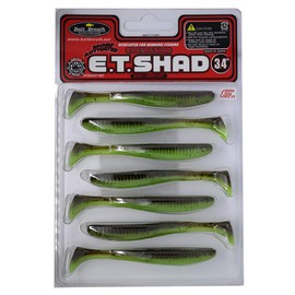 Bait Breath Eggtail Shad 3.4" #931 Grippan/Chart