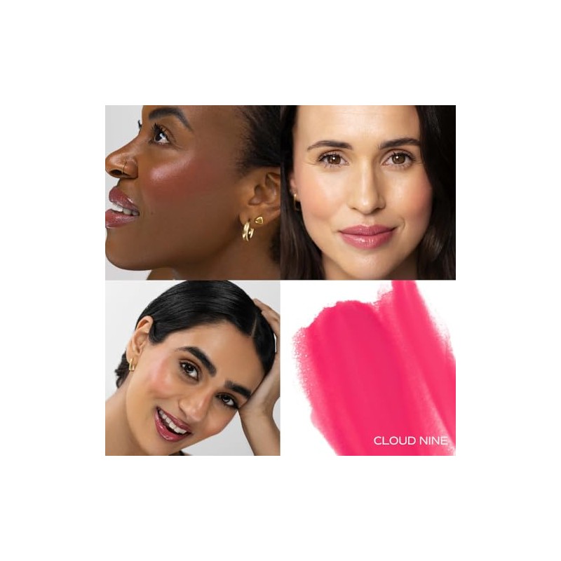 Rubor Líquido Dewy Blissful Moment (Cloud Nine, 0,27 Onzas Líquidas)