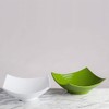 Q Squared Zen BPA-Free Melamine Serving Bowl, 12-1/2 Inches, White