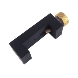 Taytools Precision Machined Brass and Anodized Aluminum Ruler Stop Fence for Machinist Rules 7/8 to 1-1/8 Inches RS