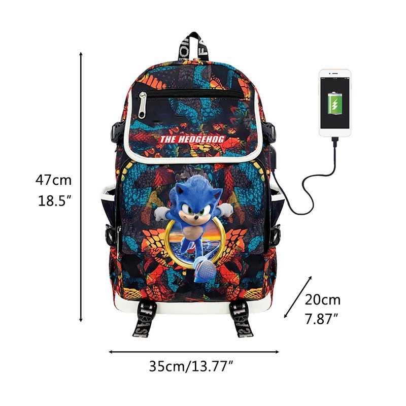 Anime Game Backpack Cartoon School Backpack Travel Bags School Book