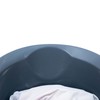 KADAX Matte Plastic Washing Bowl, Plastic Bowl, Round Washing Bowl,