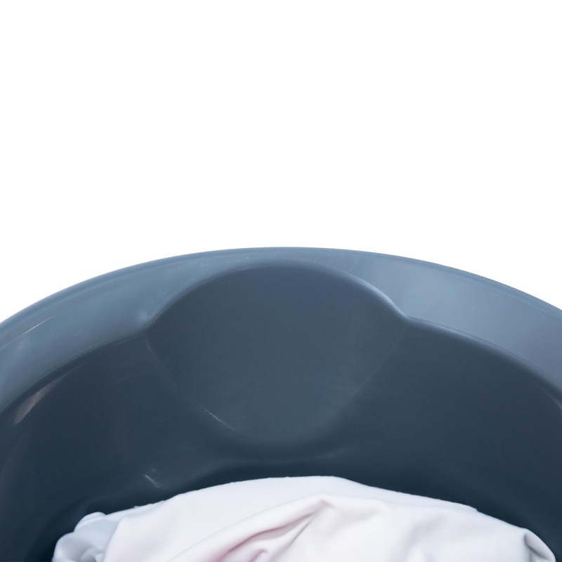 KADAX Matte Plastic Washing Bowl, Plastic Bowl, Round Washing Bowl,