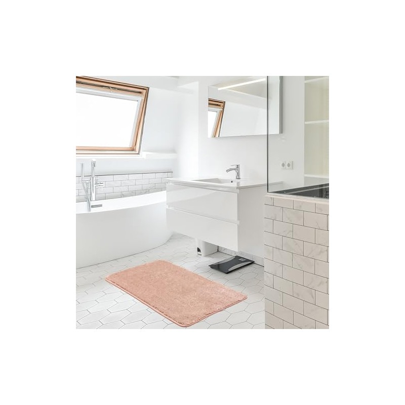 Linden Berg Bath Mat Apricot Beige 50 x 55 cm
