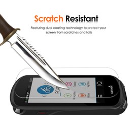 ivoler 4 Stücke Schutzfolie für Garmin Edge 1030/1030 Plus / 1040/1040 Solar, Schutzglas Folie Displayschutzfolie Hartglas Gehärtetem Glas Displayschutz