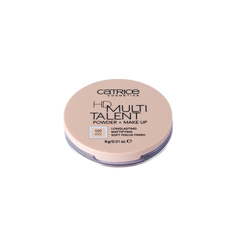 Carice – HD Multi Talent Powder + Make Up – 010 Light Beige, 9g