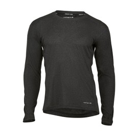 Carhartt Men's UM0287M Force® Midweight Stretch Base Layer Crewneck X-Large Black Heather