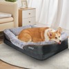 JOYELF Medium Memory Foam Dog Bed Orthopedic Dog Bed &