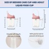 UKYCEORA Leak-proof Straw Cup, Suitable for the Elderly, Bedridden Patients,