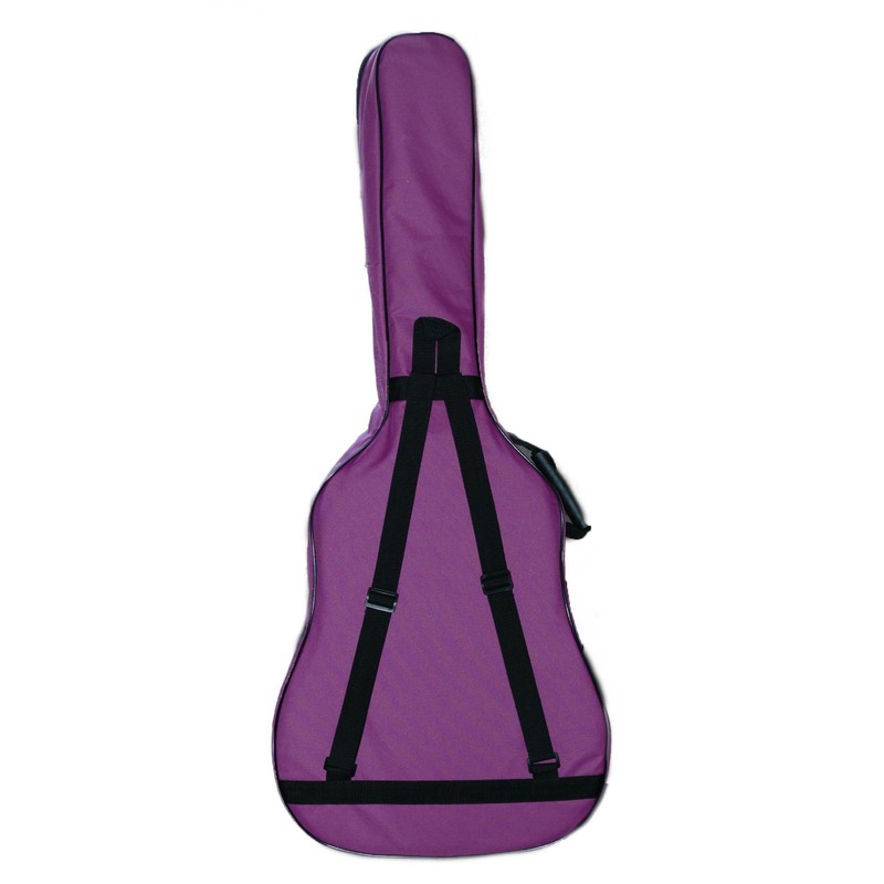 Purple Guitar Case Gig Bag for Standard Size Acoustic and