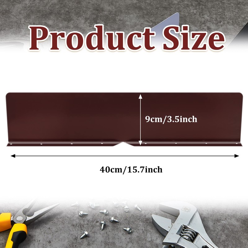 2 Pcs Gutter Valley Splash Guards Downspout Diverter Roof Rain