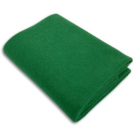EDGEAM Craft Felt 100 x 90 cm Felt Fabric 1.4 mm Thick Felt for Crafts Polyester Felt Fabric for Handmade DIY Sewing Project Patchwork Decorations (Green A, 100 cm x 90 cm)