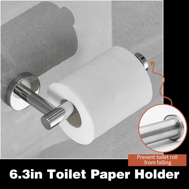 20pcs Bathroom Hardware Set, Brushed Nickel Bath Hardware Set, Including