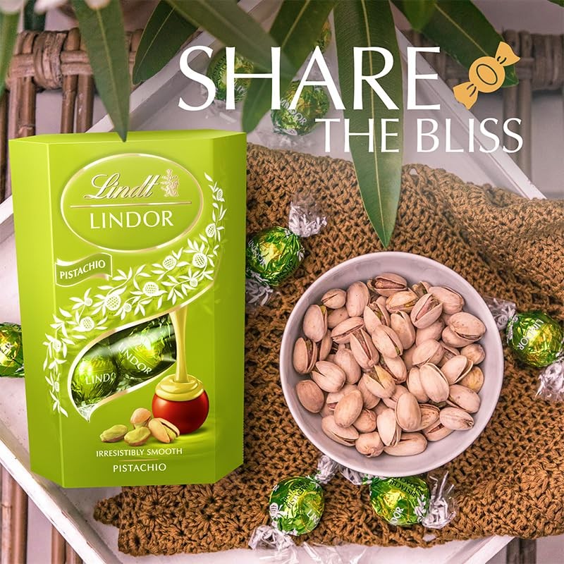 LINDOR Pistachio UK Cornet 200g