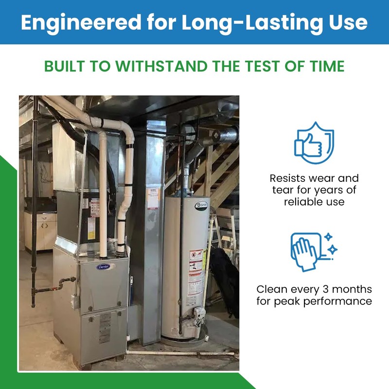 Electrostatic Filter for Home Furnaces - Washable - 16 x