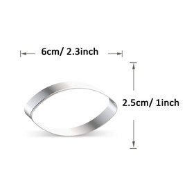 WJSYSHOP Mini Rugby American Football Cookie Cutter