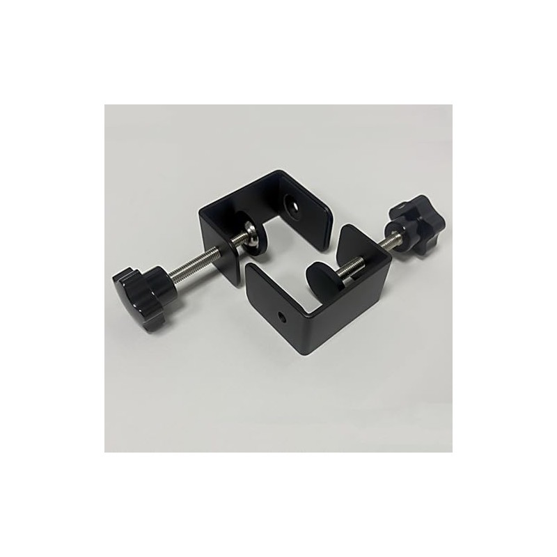Jhanw 2-Pack Heavy Duty Adjustable C-Clamp with M8(0.31") Screw Hole