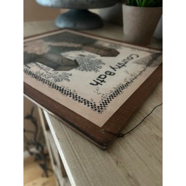 Scentsational Craft Company His hers outhouses country bathroom primitive bath art wooden sign